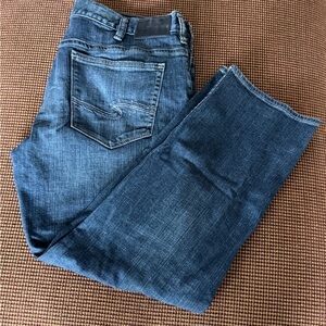 Silver Jeans Blue Straight Cut Denim